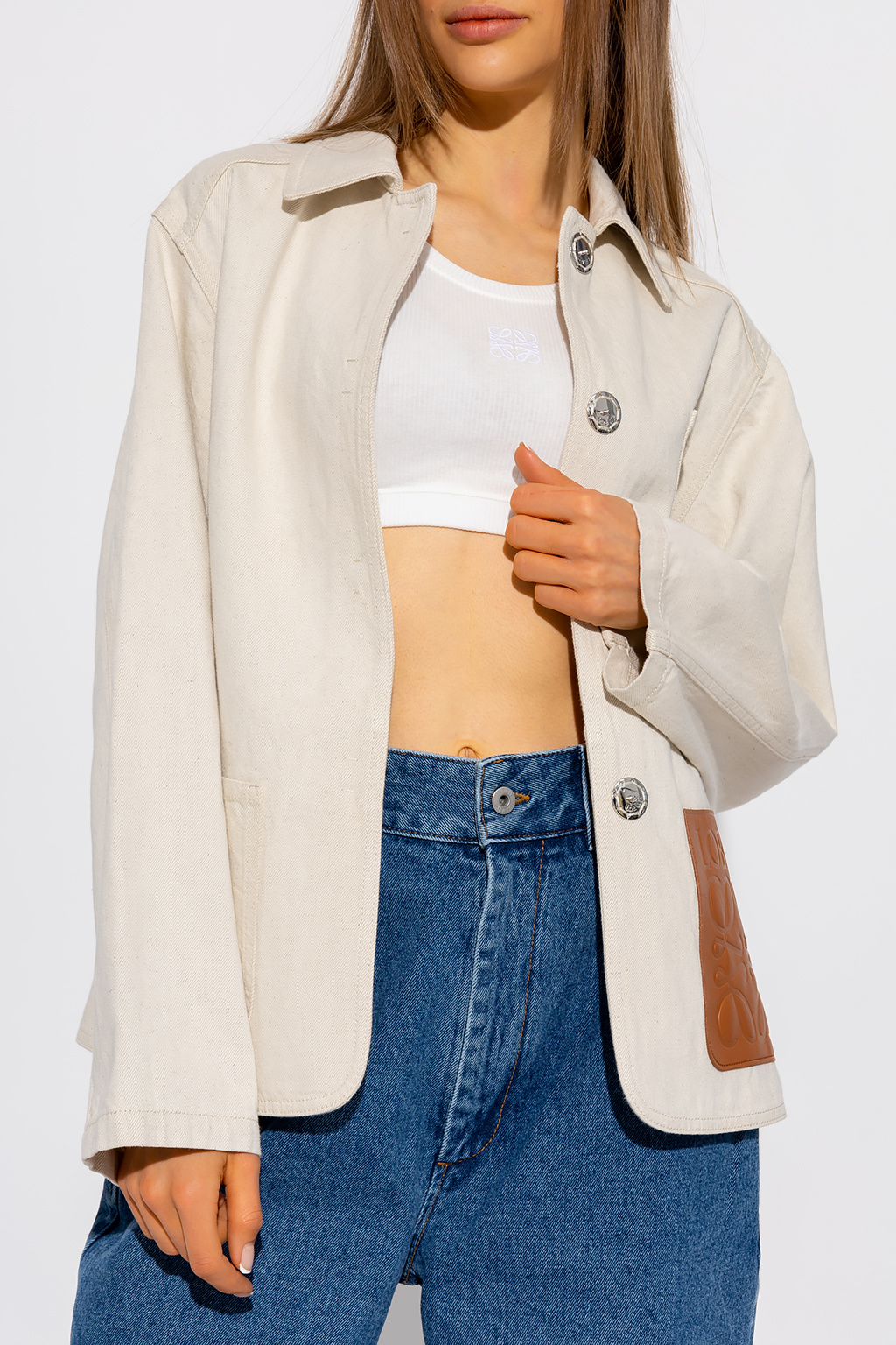 SchaferandweinerShops | Loewe Jacket with logo | Women's SchaferandweinerShops | Loewe Jacket with logo | Women's